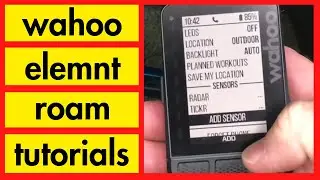 Wahoo Element Roam: The ULTIMATE Tutorial