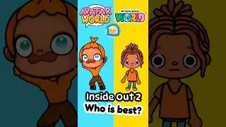 VOTE! 👇Avatar World VS Toca World 💜🩵💚