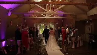 I sang my mum down the aisle...