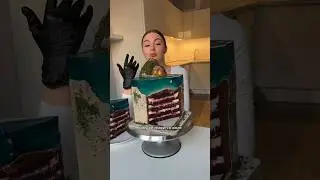 Не фу желе, а аквариум на ладошке😂 #тортостров #jellycake