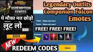 😱How To Get Pubg Mobile Lite Free Legendary Outfits, Falcon, Gun Skins New Glitch | New Redeem Codes