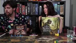 Murders at Tealwoods Manor - Board Game Playthrough!