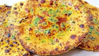 तवे पर तंदूरी जैसी मिस्सी रोटी बनाने की विधि | Missi Roti Recipe in Hindi | मिस्सी रोटी कैसे बनती है