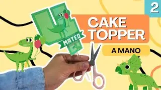 Cake Topper ✋HECHO a MANO✋ (Diseño y Tips de montaje) #diy