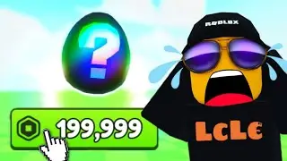 i HATCHED something BIG, BUT it COST me $200,000 ROBUX in Pets GO RNG Sim 99