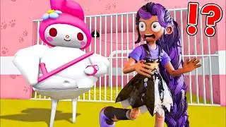 Lily Lovebraids Plays MY MELODY'S Prison Run in Roblox (OBBY)