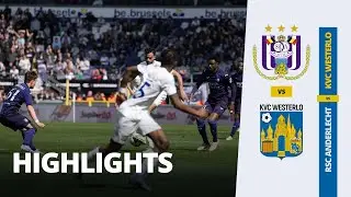 Highlights • RSC Anderlecht 0 - 0 KVC Westerlo (09.04.2023)