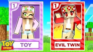 My EVIL TWIN Joins the TOY STORE