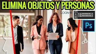 Cómo eliminar personas y objetos en Photoshop 2023 / Editar fotos / Clonar imagen