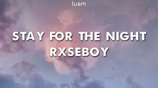 Rxseboy - stay for the night (Lyrics) | Luem