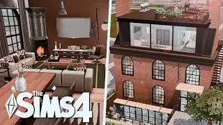 RICH LAWYER'S APARTMENT 💸💼 Warehouse Condos | Rebuild Nordhaven | The Sims 4: Speed Build