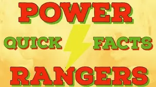 Facts About Power Rangers That You Probably Didn't Know!