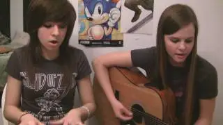 Christina and Tiffany singing 