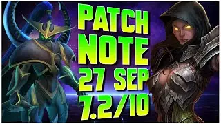 Grubby | 27 Sept HOTS Patch Notes! - They did WHAT to Maiev??