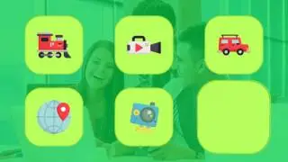 Travel Journey Trip   Flat Icons After Effects Template