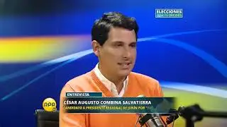 César Combina considera referentes políticos a Keiko Fujimori, Jaime Yoshiyama y Lourdes Flores