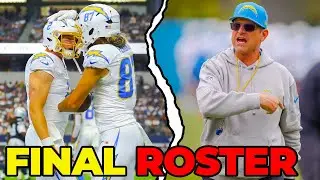 The Chargers Initial 53 Man Roster.