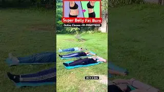Exercise for Belly fat / Home workout for belly fat / Best Exercise for Belly Fat / Abs / #shorts