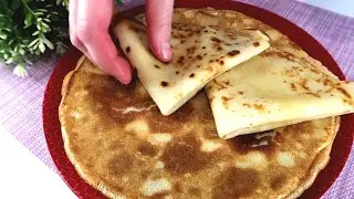 БЛИНЫ на молоке теперь не делаю! НАШЛА РЕЦЕПТ ПРОЩЕ И ЛЕГЧЕ! Без соды и разрыхлителя