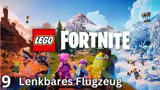 Lenkbares Flugzeug bauen, heute hats geklappt.  | LEGO FORTNITE