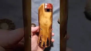 New ocarina "Deep forest" made from ash tree 🌳