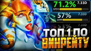 ЛУЧШИЙ ГЕРОЙ ДЛЯ БУСТА ММР 7.33D - NAGA SIREN DOTA 2