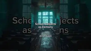 Ai Draws School Subjects as Demons!