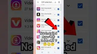 Play Store Se Not Installed Apps Kaise Delete Kare | How To Delete Not Installed Apps In Play Store