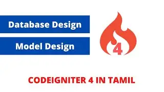 Code Igniter 4 in Tamil Database with  Model Creation : Code igniter 4 in Tamil