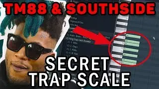 SOUTHSIDE & TM88 Trap Scale EXPLAINED In 4 Minutes!! - FL STUDIO 12 [ With Effects and Everything ]