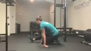 Mob Flow: Inchworm, Downward Dog, Runner's Lunge, Spinal Rotation, Hamstring Stretch, Cossack Squat