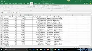 How to create Excel calculation formula in a column