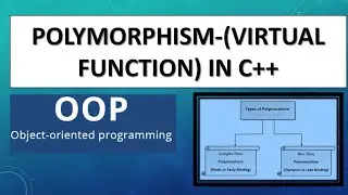 Virtual function with Example II Polymorphism II OOP II C++