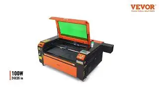 VEVOR 80W CO2 Laser Engraver: Cut & Engrave Wood, Acrylic, Fabric with Precision!