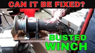 Flooded and Stuck WARN Winch. Why Did It Fail?