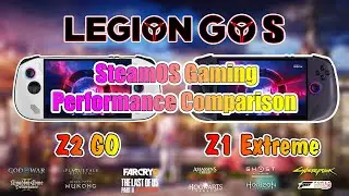 Legion Go S Z1 Extreme & Z2 Go: 