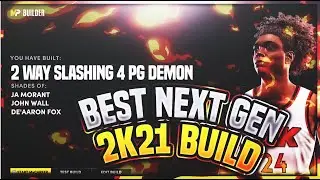 NBA 2K21 NEXT GEN 6'6 PG ALL AROUND DEMIGOD BUILD - BEST BUILD in NBA 2K21!! PS5 AND XBOX SERIES X