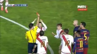 Райо Вальекано - Барселона 1-5 (3 марта 2016 г, Чемпионат Испании)