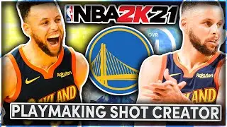 BEST STEPH CURRY BUILD IN 2K21 NEXT GEN! | GREATEST PLAY SHOT BUILD IN NBA 2K21!