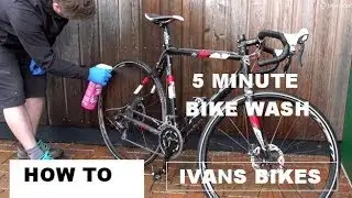 How To Wash A  Road Bike With IK Foam Sprayer. Review Part 2 [4K]