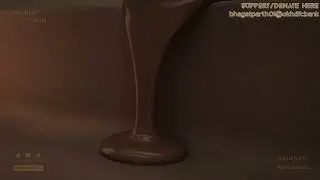 Chocolate in Realflow and 3dsMax  | Vray Render | After Effects Compositing 