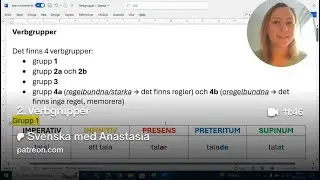 SFI kurs D / SVA grund - Pluskvamperfekt