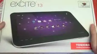 Toshiba Excite 13 unboxing