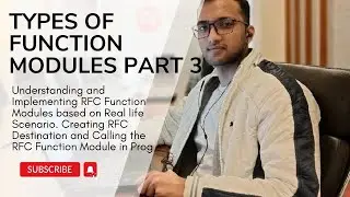 10.3 Understanding and Implementing RFC Function Modules in ABAP Programming