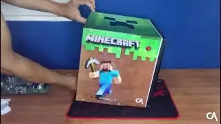 ESTA PC ES UN CUBO DE MINECRAFT - GABINETE CASERO #minecraft @victorsanchez47