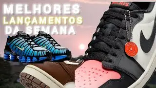Os melhores lançamentos de SNEAKERS da semana!! #airjordan #nikeshox
