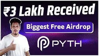 Just Received the Biggest FREE Airdrop 🪂 PYTH Airdrop