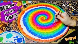 HOW TO PAINT A TIEDYE SWIRL