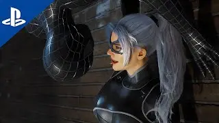 Tobey Maguire Spider-Man Chases Black Cat