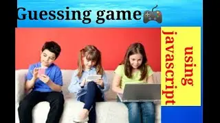 Guessing game || how to make guessing game using javascript ,HTML CSS || guessing game project